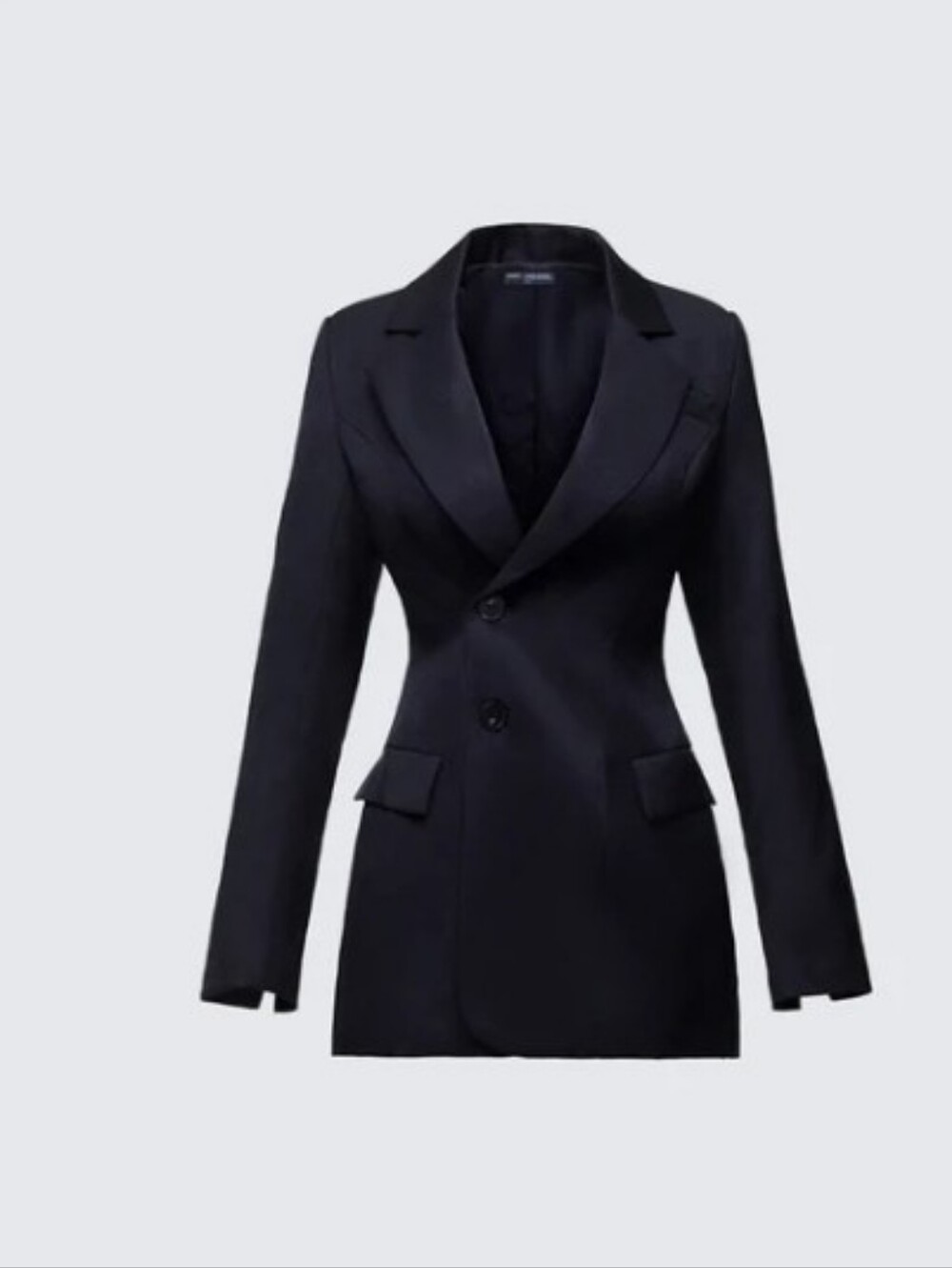 Finesse Zila Black Suiting Hourglass Blazer/Size M/Black/NWOT
